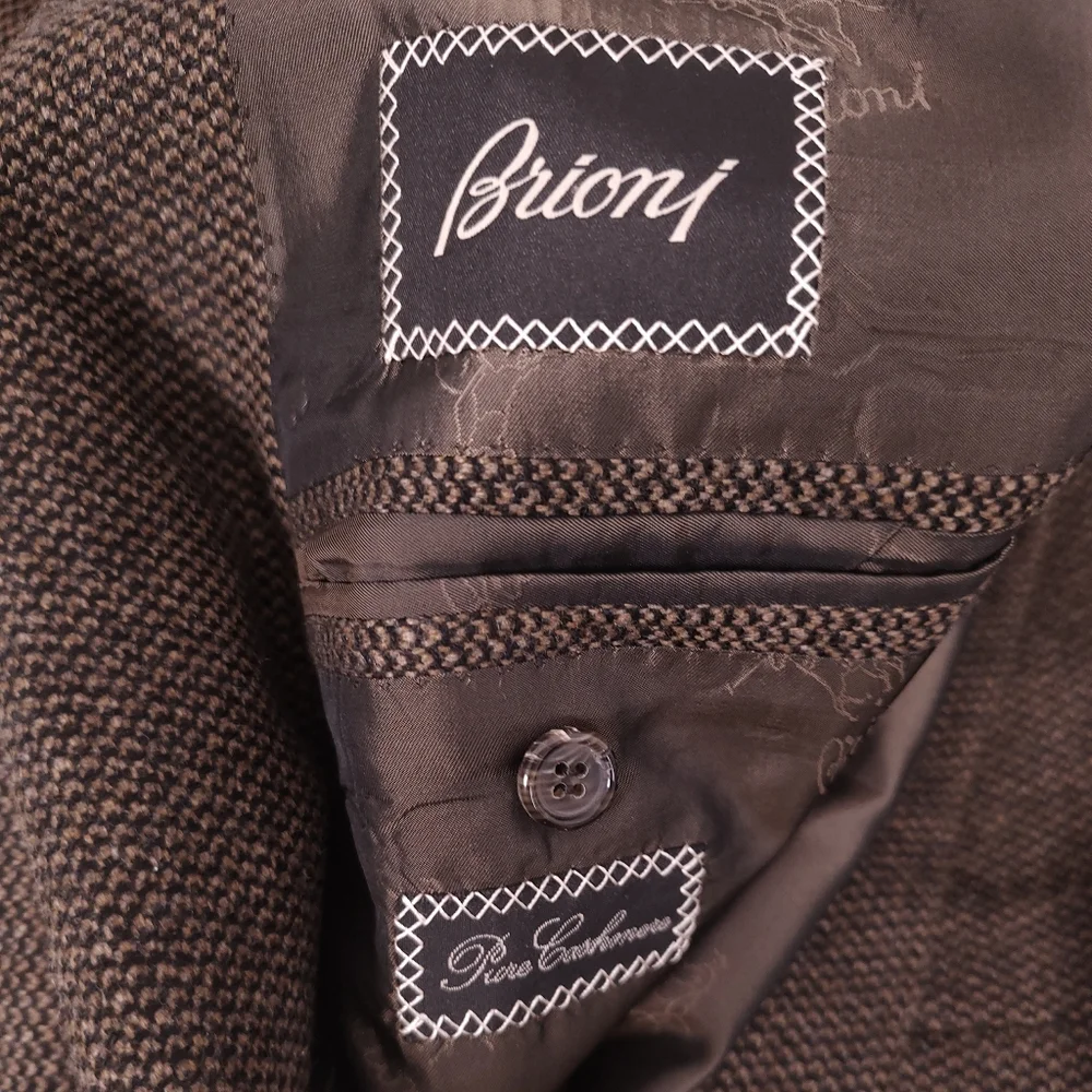 Men's Brioni Colosseo Cashmere Blazer Sport Coat 54 R - Picture 5 of 9